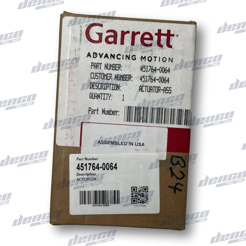451764-0064 Garrett Wastegate Actuator Turbocharger Accessories