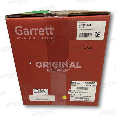 451911-0098 Turbine Housing Wastegate Assembly (A/R 1.44)