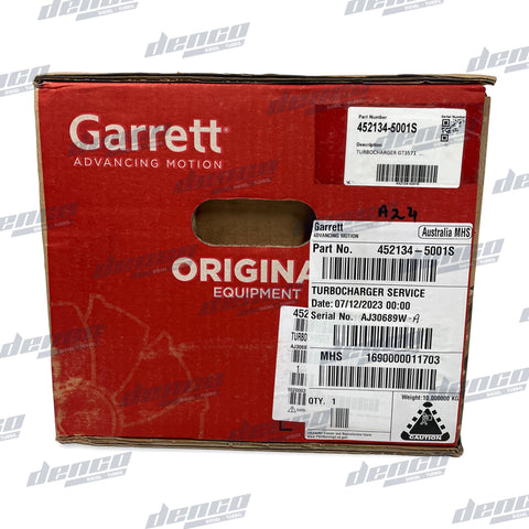 452134-5001S New Turbocharger Gt3571 Ford / Holland Tractor Tm165 675T Genuine Oem Turbochargers