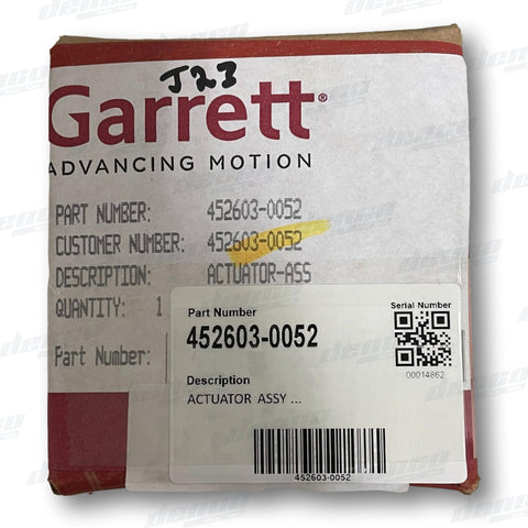 452603-0052 Turbo Actuator Assembly Garrett Wastegate Actuators