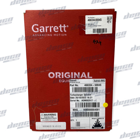 465334-5004S Turbocharger Ta3401 John Deere Excavator 4.5L (Engine 4276T) Genuine Oem Turbochargers