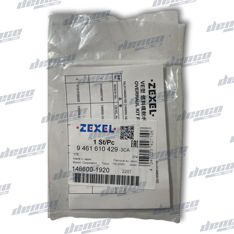 46600-192 ZEXEL GASKET KIT