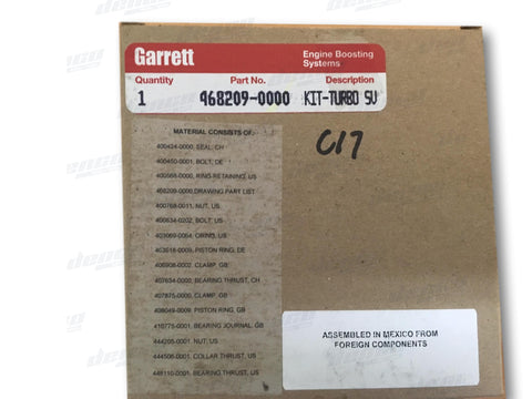 468209-0000 Garrett Turbo Service Kit (Overhaul Kit) T4 Turbocharger Accessories