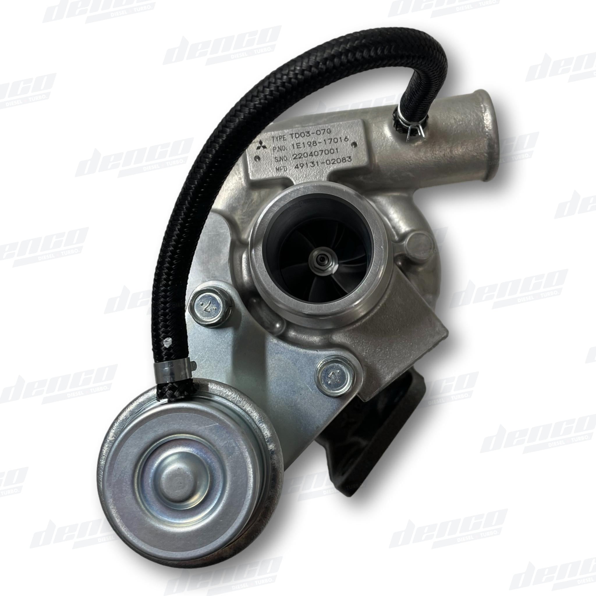 49131-02083 MHI Turbocharger TD03 Kubota Industrial 2.4ltr (Engine