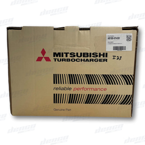 49180-01430 Turbocharger Td025L4Br Vag Petrol 1.4L Tfsi (Engine Code: Czea/Czda) Genuine Oem