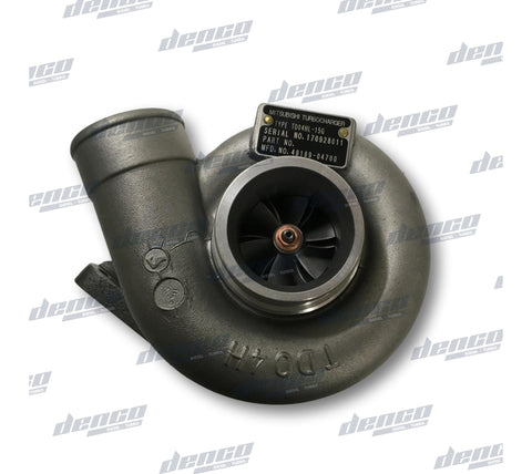 49189-04700 TURBOCHARGER TD04HL HYUNDAI EXCAVATOR R110-7 4.3L CATERPILLAR S4K