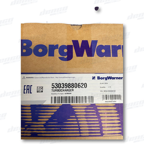 53039880620 Turbocharger Bv43 Audi 2.0 Tdi A4 / Q5 (2.0 Tdi-Cr Mlb) Genuine Oem Turbochargers