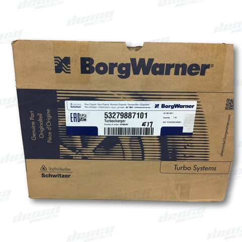 53279887101 Turbocharger K27 Mercedes - Benz Truck (Engine Om 906La) 6.37Ltr Genuine Oem