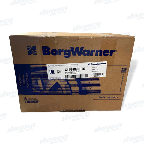 54359880056 Turbocharger Bv35 Bmw / Mini Passenger Car (Engine N47C16) 82Kw Genuine Oem