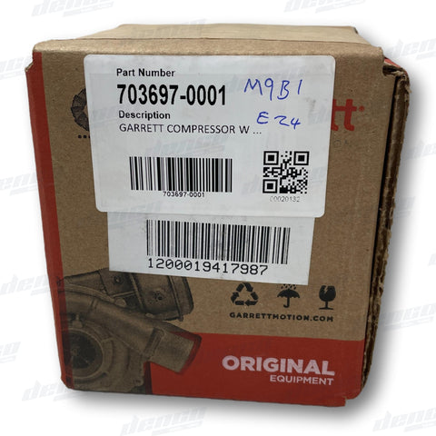 703697-0001 Garrett Compressor Wheel Gtp38 Turbo