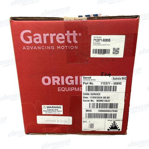 712371-5089S Garrett Core Assembly Gta555 Suit Caterpillar Acert C15 Turbo