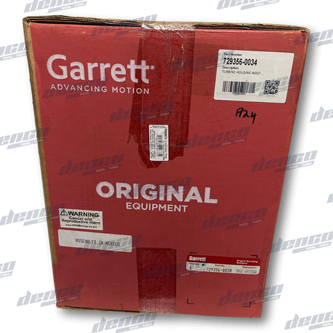 729356-0034 Garrett Turbine Housing Wastegate Assembly Gta47