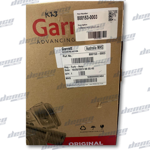 800153-0003 Turbine Housing Garrett (1.33 A/R)