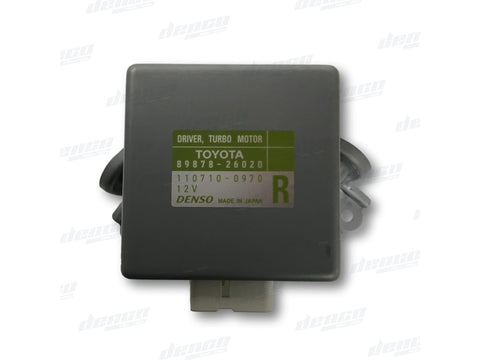 89878-26020 TURBO MOTOR DRIVER FOR TOYOTA HIACE (ENGINE 1KD-FTV)  COMMON RAIL