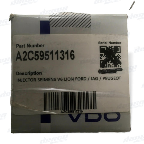 A2C59511316 Siemens Common Rail Injector V6 Lion Ford / Jag Peugeot Injectors
