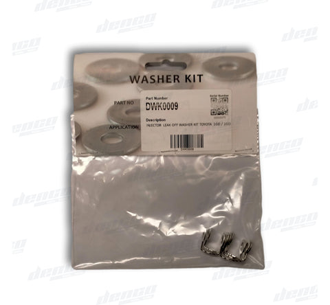 Common Rail Injector Leak Off Washer Kit Toyota Hilux 1Gd -Ftv / 2Gd-Ftv (Dwk0009) Diesel Fuel