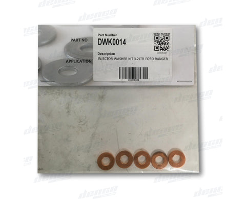 Dwk0014 Common Rail Injector Washer Kit Ford Ranger / Mazda Bt50 Late (Suit Bk2q-9k546-## Injector)