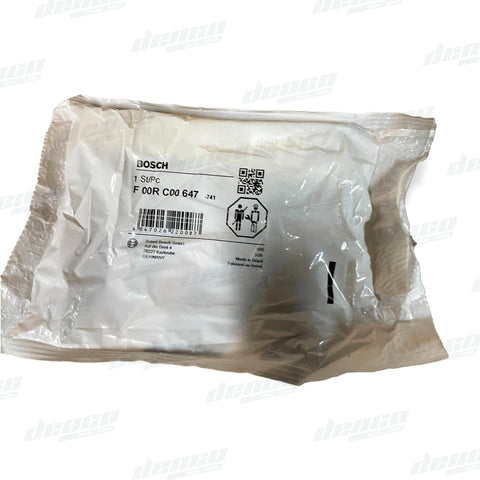 F00RC00647 BOSCH FUEL INLET CONNECTOR (INJECTOR) CUMMINS DIESEL FUEL INJECTION PARTS