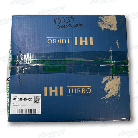 G61Cnd-S0090C Ihi Cartridge Assembly Rhg6 (Suits Ciew Ciex Ciey) Genuine Oem Turbochargers