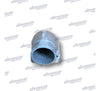 Cast Alloy 4 Bolt Inlet Turbo Manifold Adapter Elbow - 90° Bend Aftermarket Turbo Systems & Parts