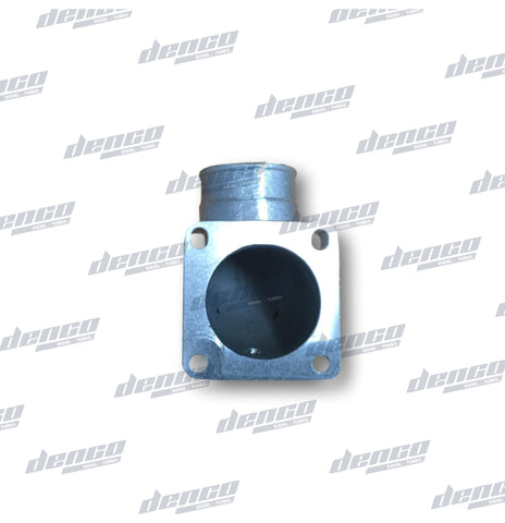 Cast Alloy 4 Bolt Inlet Turbo Manifold Adapter Elbow - 90° Bend Aftermarket Turbo Systems & Parts