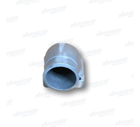 Cast Alloy 4 Bolt Inlet Turbo Manifold Adapter Elbow - 90° Bend Aftermarket Turbo Systems & Parts