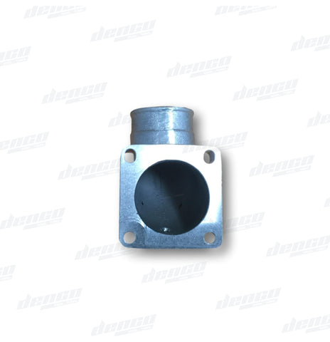 Cast Alloy 4 Bolt Inlet Turbo Manifold Adapter Elbow - 90° Bend Aftermarket Turbo Systems & Parts