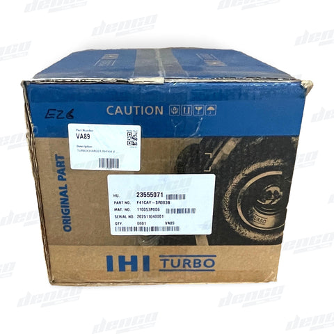 VA89- TURBOCHARGER RHF4H VM MOTORI INDUSTRIAL - GENUINE OEM TURBOCHARGERS
