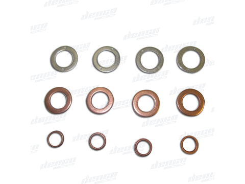WKTD27QD32 - INJECTOR WASHER KIT NISSAN TD27 AND QD32 & MITSUBISHI 4M40 & 4D56 (4 CYLINDER)