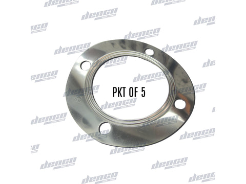2495004 Steel Gasket 4 Bolt Exhaust Outlet Turbocharger Accessories