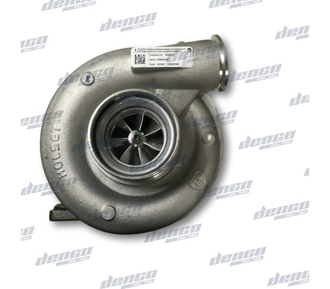 4033622 EXCHANGE TURBOCHARGER HX55 CASE-IH AXIAL FLOW 9120 HARVESTER (AXF9120), NEW HOLLAND CR9080 HARVESTER (RECONDITIONED)