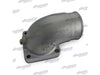 Cast Alloy 4 Bolt Inlet Turbo Manifold Adapter Elbow - 90° Bend Aftermarket Turbo Systems & Parts